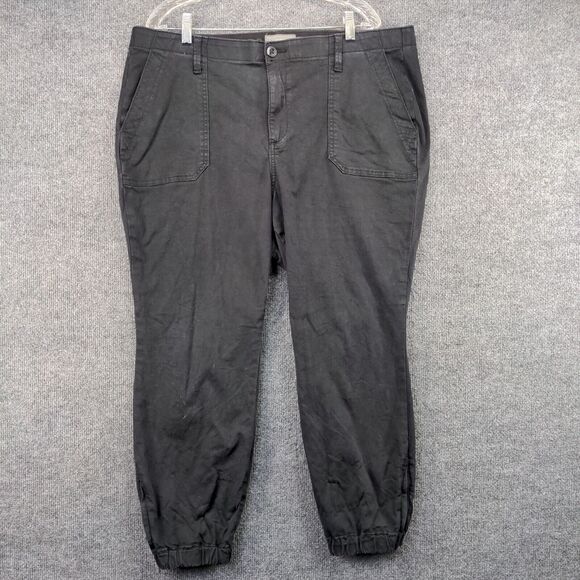 Torrid Feel The Fit Jeans Womens Plus Size 20 Black Tapered Cotton Blend - Picture 2 of 13